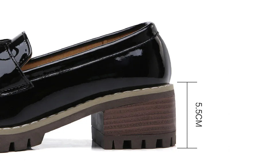 Loveontop Women Loafers Tassel Moccasins Bow-knot Round Toe Spring Autumn Ladies Slip-On Flats Handmade Genuine Leather Retro