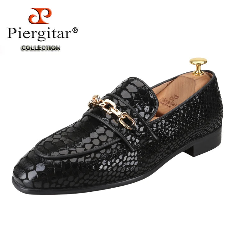 Mocassin Boucle Dorée Homme