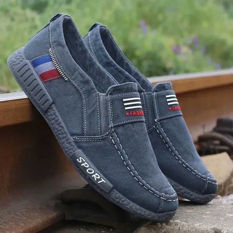 Mocassin Slip-On Toile Homme