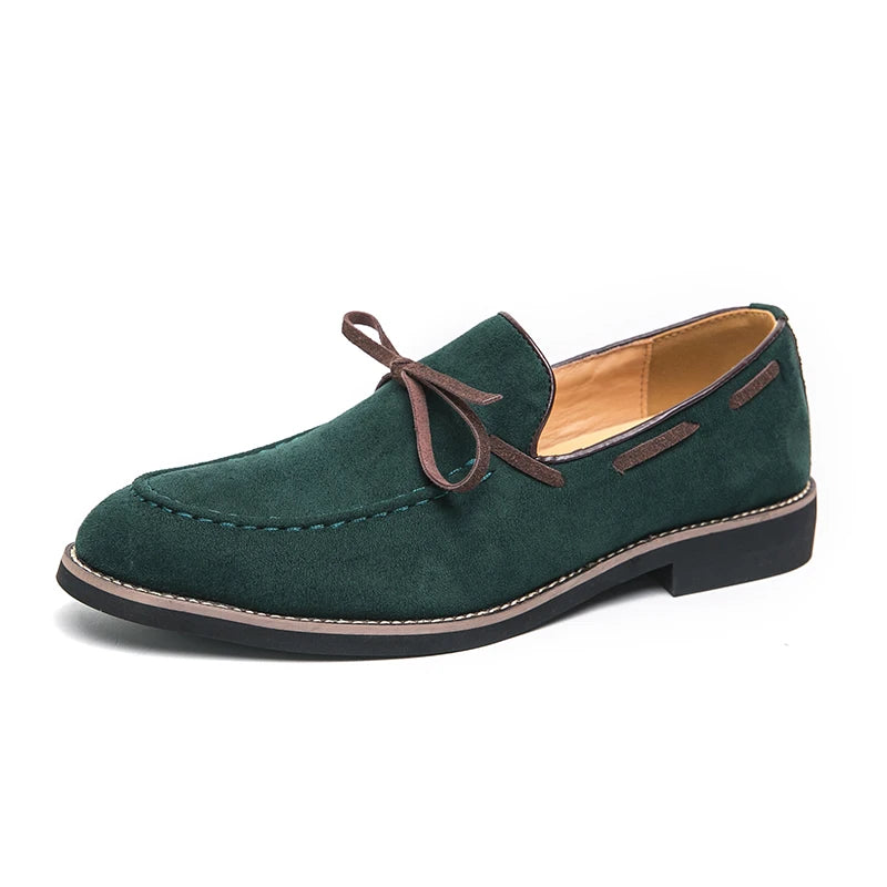 Mocassin Penny Homme Vert