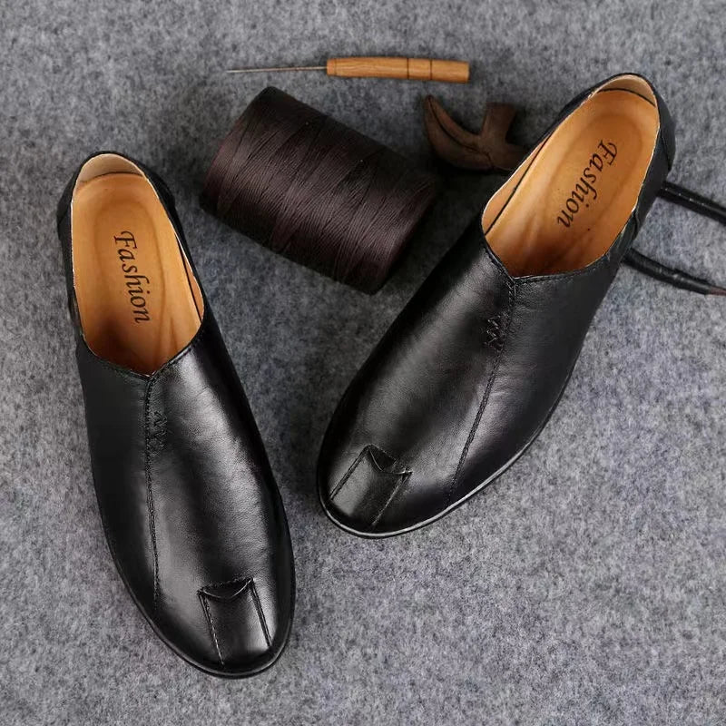 Mocassin Chocolat Homme