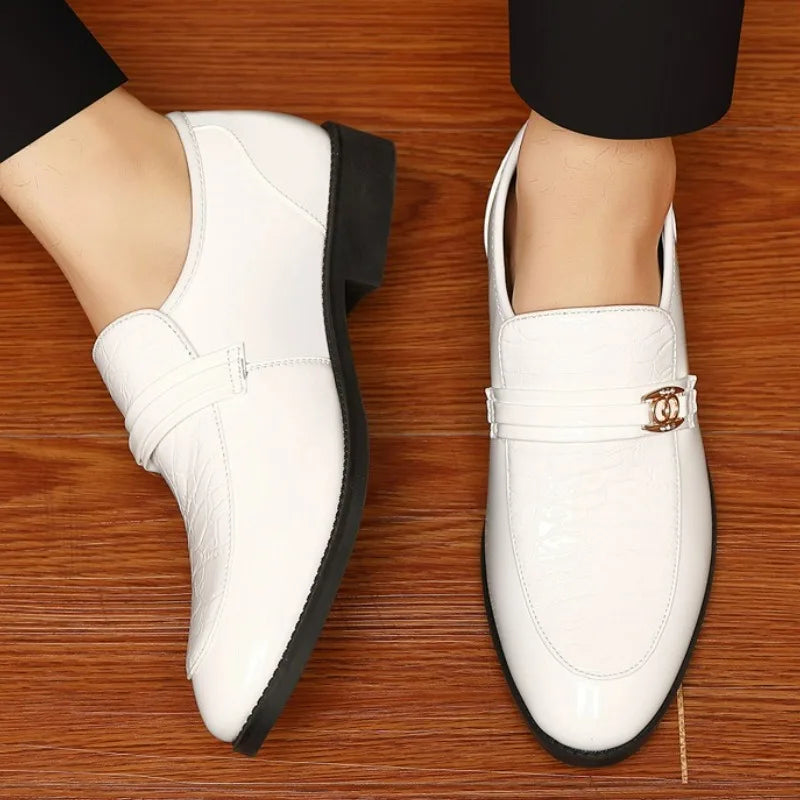 Mocassin Homme Bout Pointu Vernis