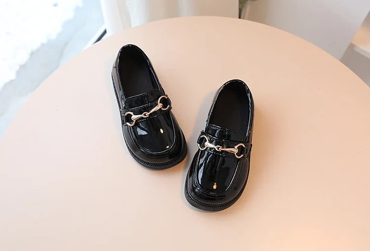 Girl Shoe Fashion Flats for Children Casual Kid Shoe Comfortable PU Leather Shoes Boys Girl Kid Candy Loafers Flat Boy Shoe여아 구두