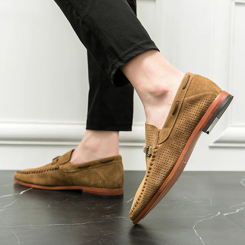 Mocassin Habillé Homme Noir
