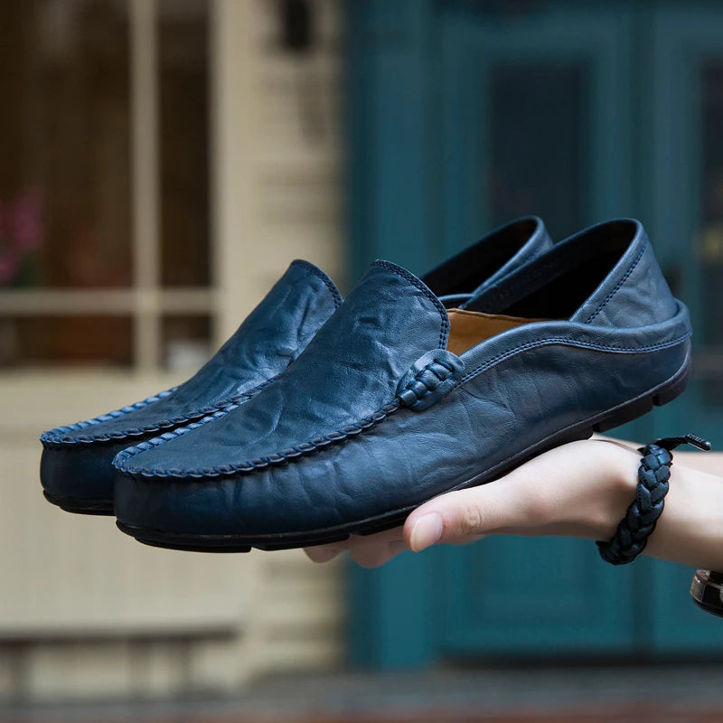 Mocassin Bateau Homme Noir