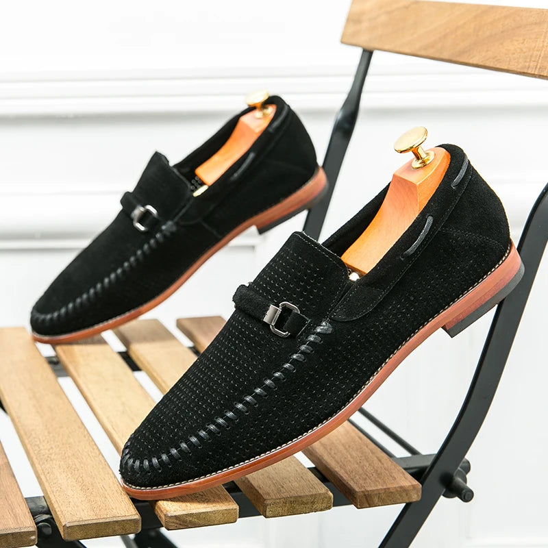 Mocassin Habillé Homme Noir