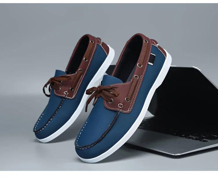 Mocassin Bateau Homme Marron
