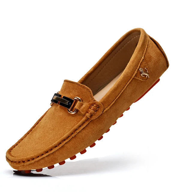 Mocassin Bleu Nuit Homme