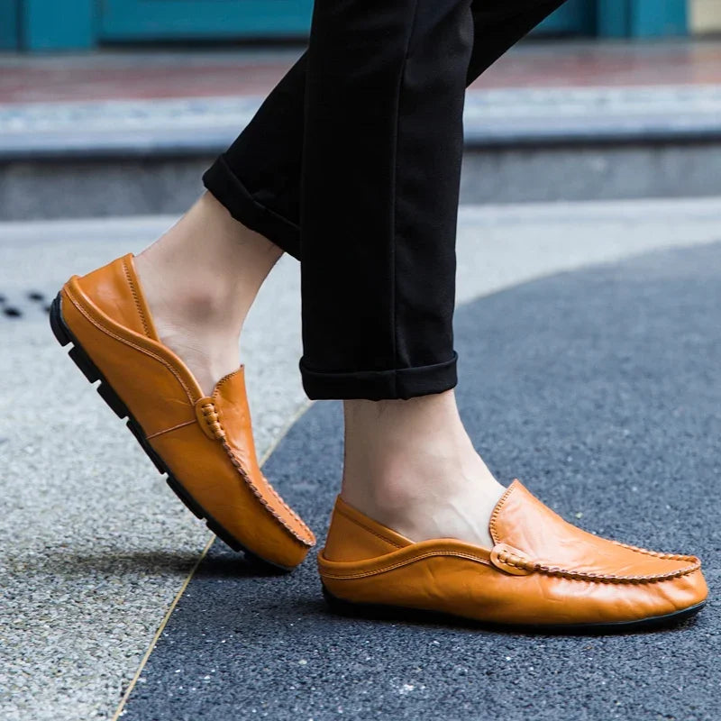 Mocassin Bateau Homme Noir