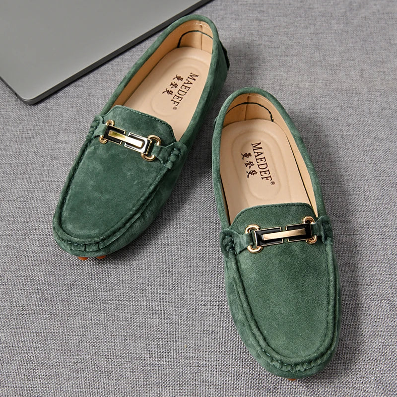 Mocassin Bleu Nuit Homme