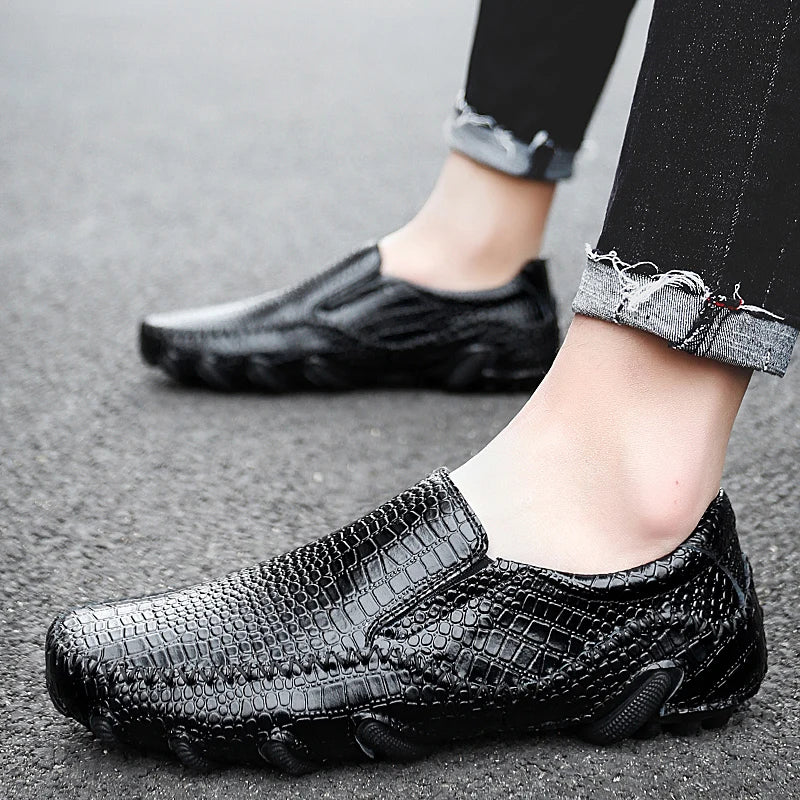 Mocassin Lavande Homme