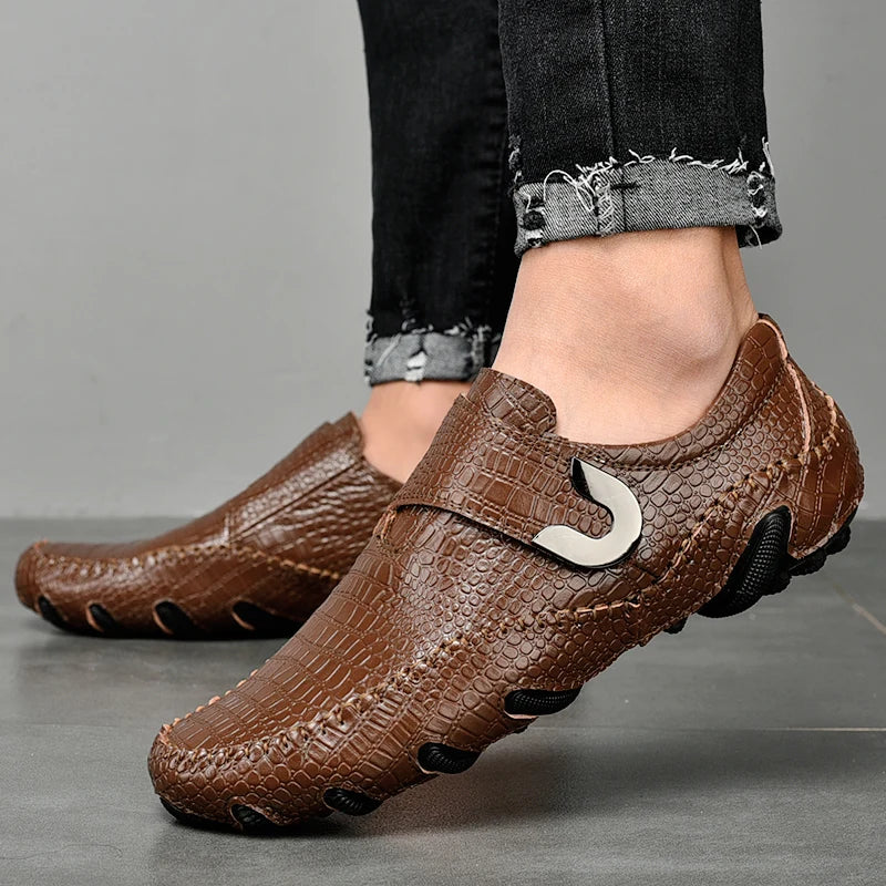 Mocassin Lavande Homme