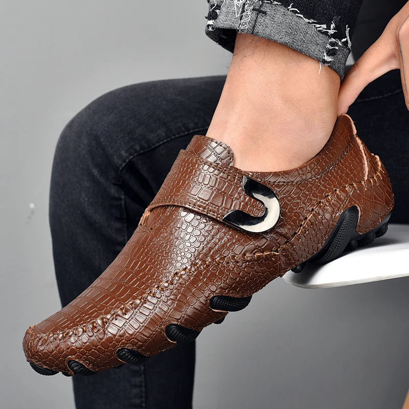 Mocassin Lavande Homme