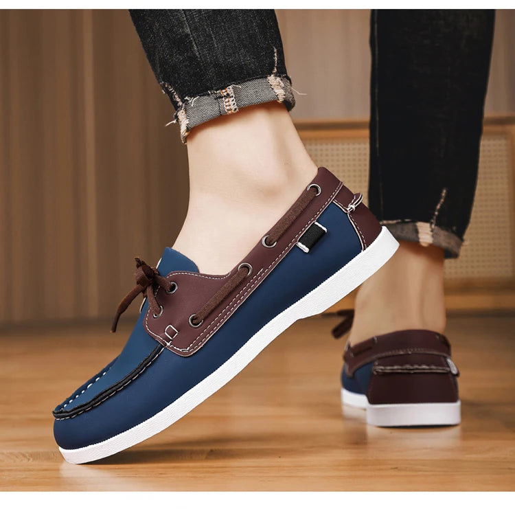 Mocassin Bateau Homme Marron