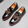 Mocassin Brodé Homme