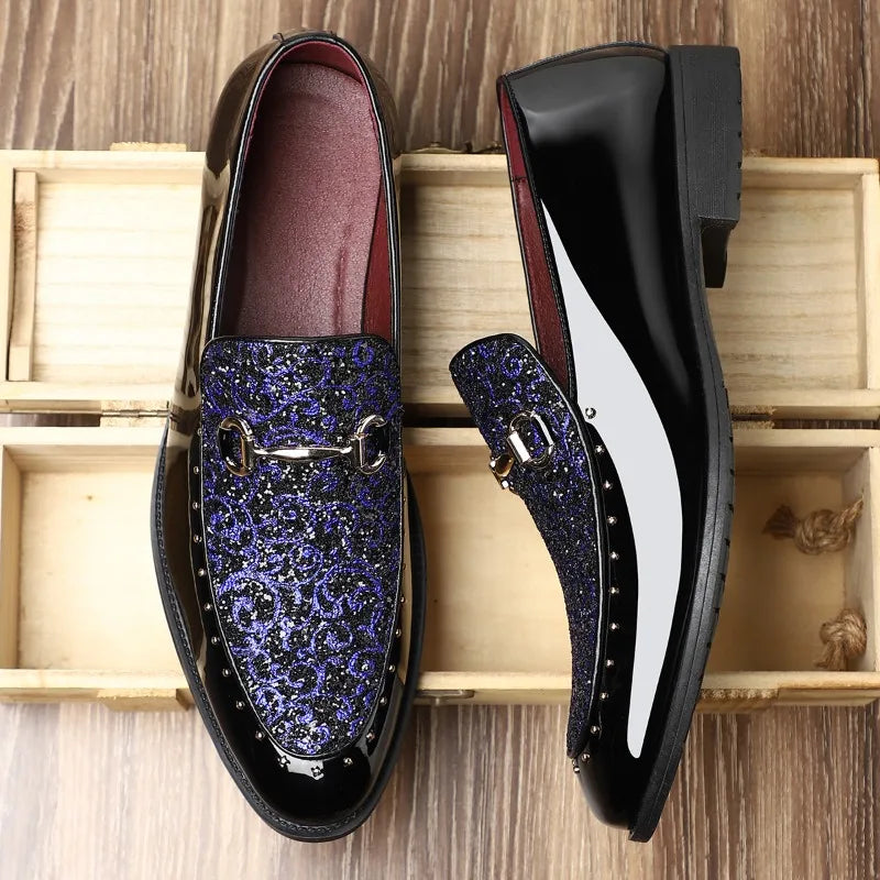 Mocassin Homme Paillettes