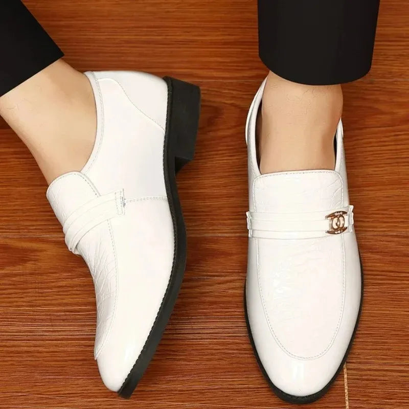 Mocassin Homme Bout Pointu Vernis