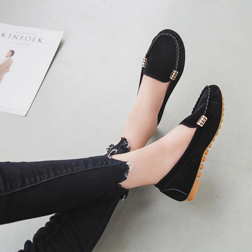 Mocassin Jean Femme
