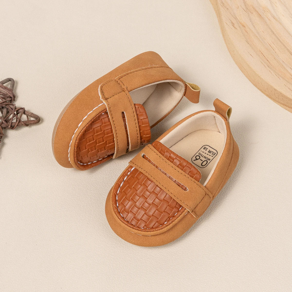 KIDSUN Baby Girls Boys Classic Loafers Infant Oxford Dress Shoes Prewalker Soft Slip On Moccasin Crib Flats Newborn Shoes