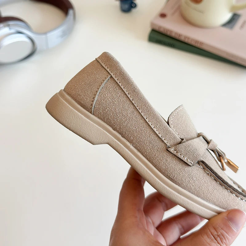 Kid Girl Shoes Loafers 2025 Moccasins Casual Sneakers Zapatos Mujer Flat Shoes for Boy Child Casual Shoes