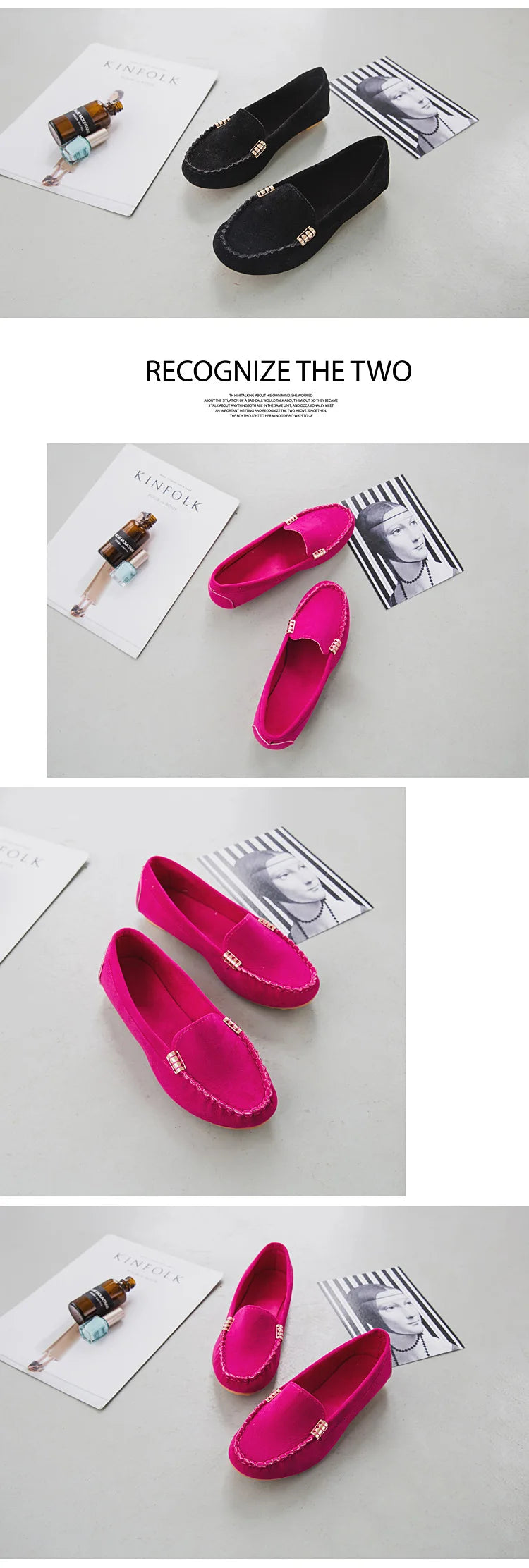 Mocassin Jean Femme
