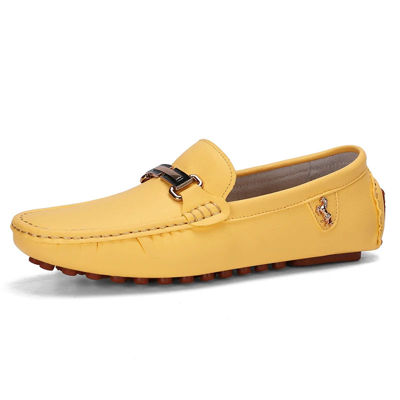 Mocassin Turquoise Homme