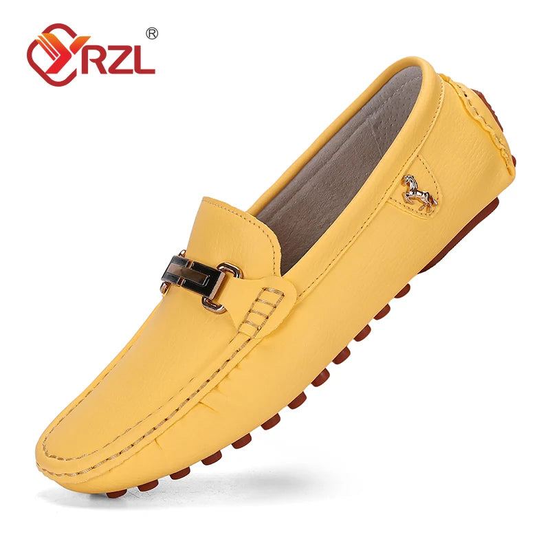 Mocassin Turquoise Homme