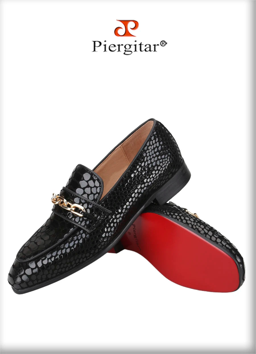 Mocassin Boucle Dorée Homme