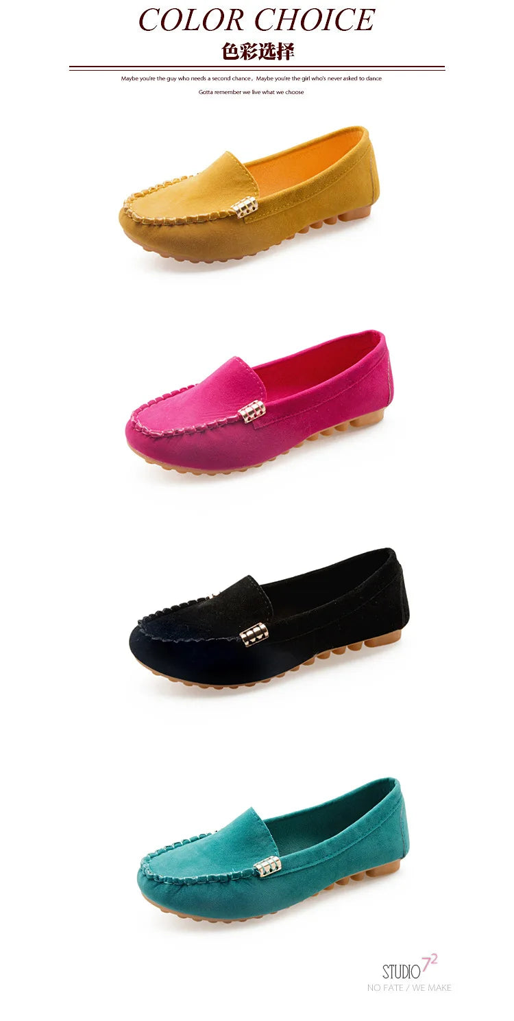 Mocassin Jean Femme