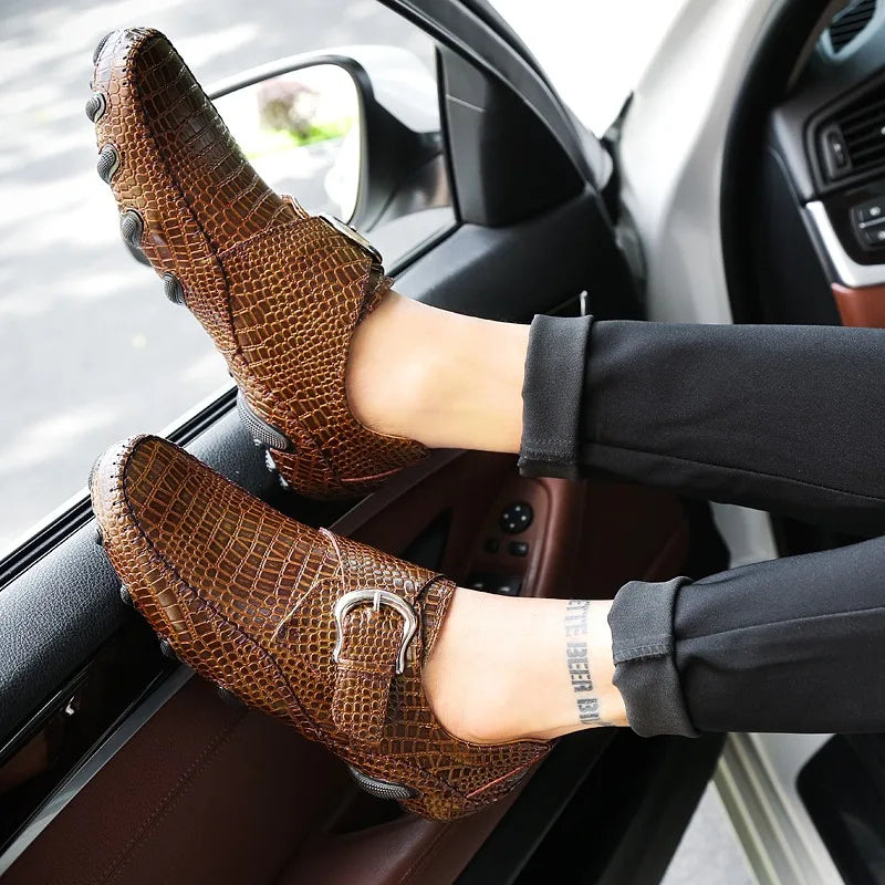 Mocassin Lavande Homme