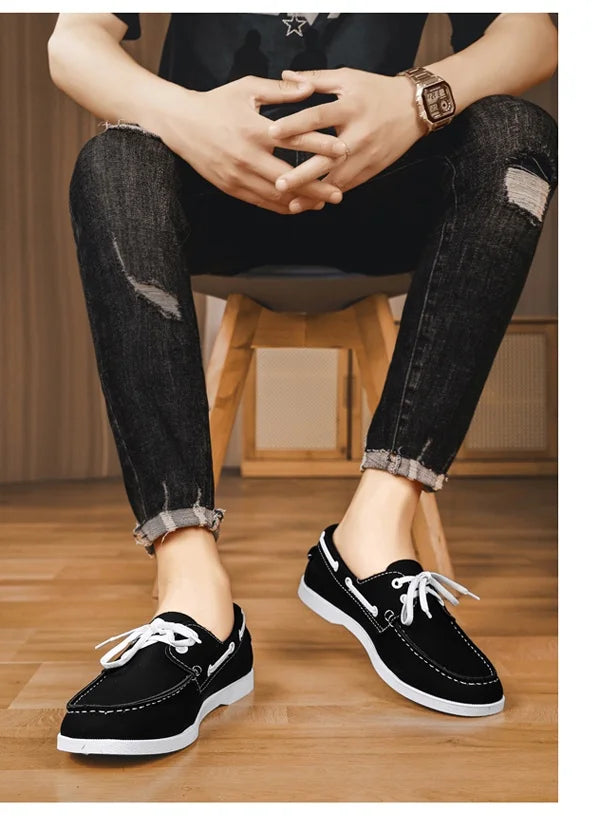 Mocassin Bateau Homme Marron