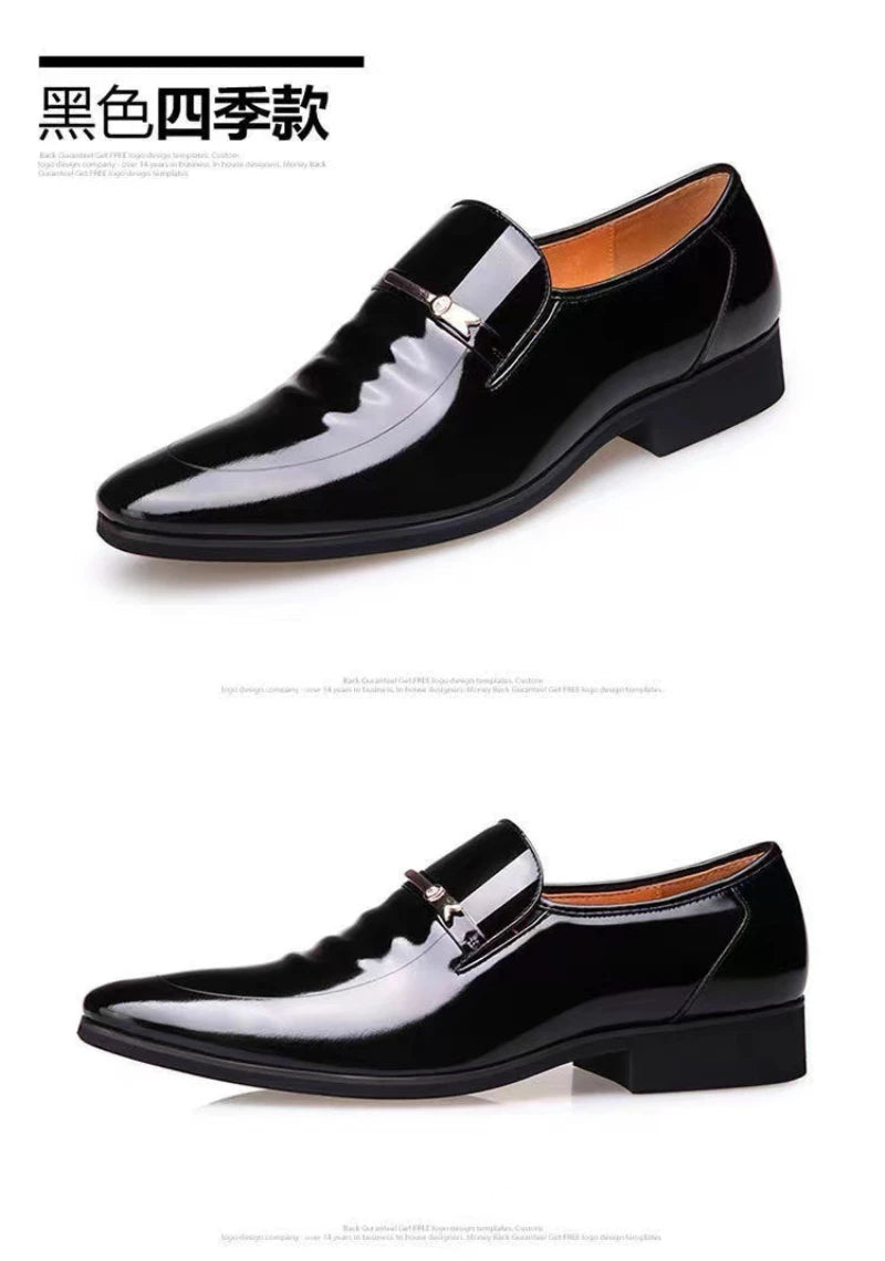 Mocassin Bordeaux Homme Vernis