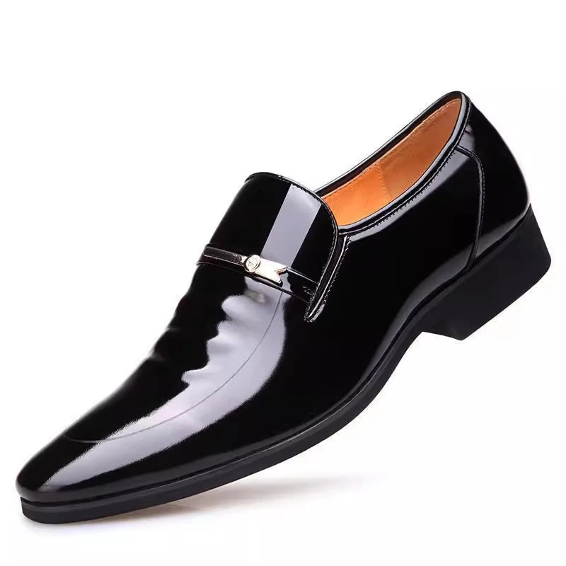Mocassin Bordeaux Homme Vernis