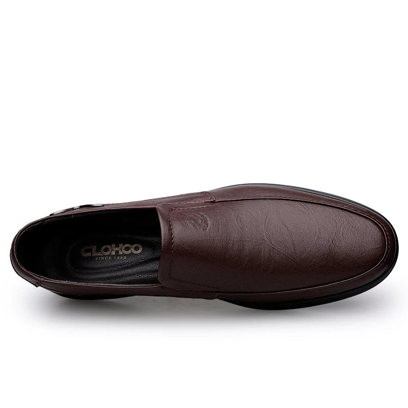 Mocassin Cuir Homme Semelle Caoutchouc