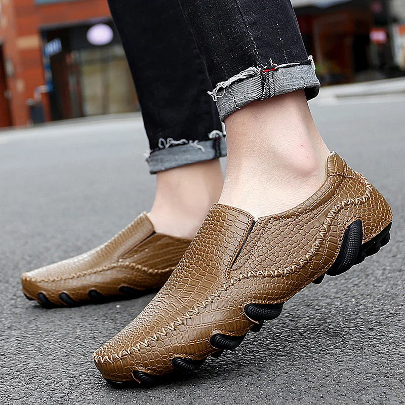 Mocassin Lavande Homme