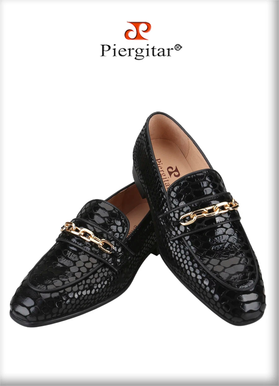 Mocassin Boucle Dorée Homme
