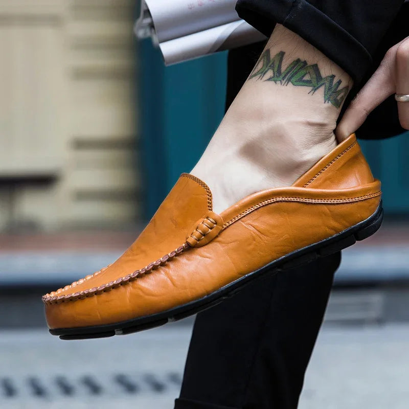 Mocassin Bateau Homme Noir