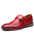 Mocassin Monk Croco Homme