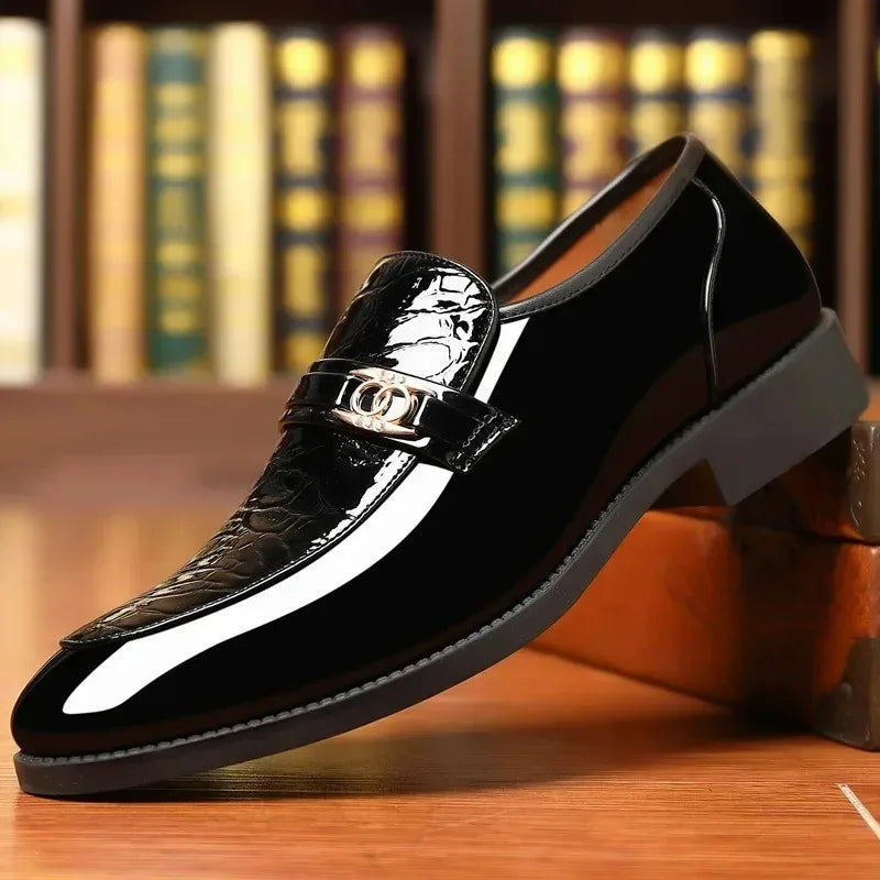 Mocassin Homme Bout Pointu Vernis
