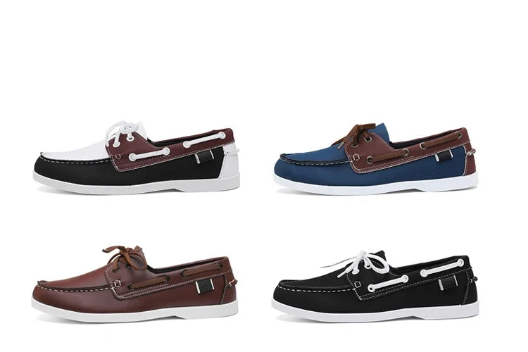 Mocassin Bateau Homme Marron