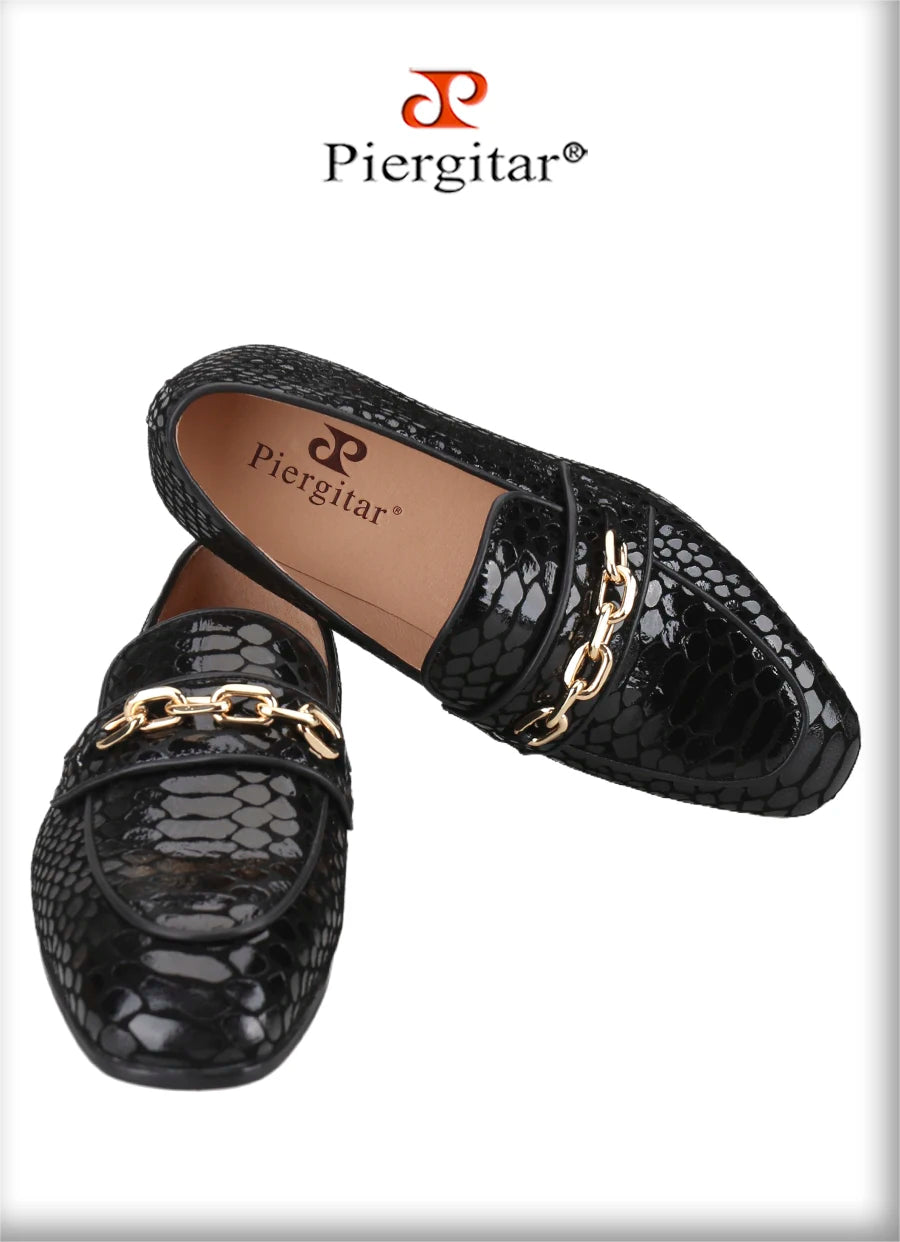 Mocassin Boucle Dorée Homme