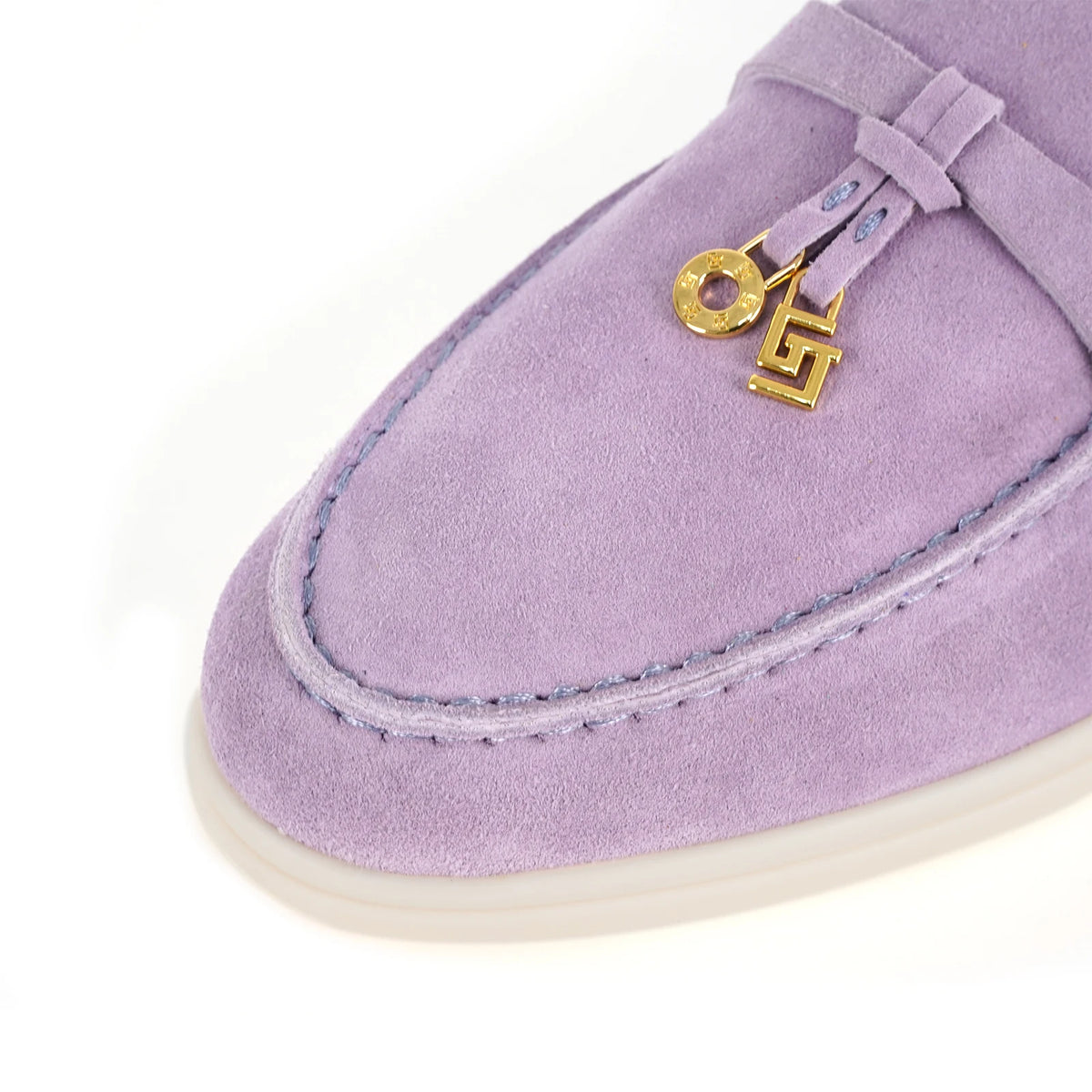GJ High-Quality Brand Women's Shoes Luxury Leather Round Toe Retro Casual Shoes Spring Thick Soled Loafers Driving Shoes