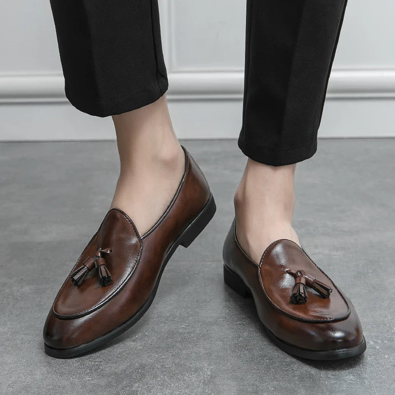 Men's Formal Shoes Tassel Loafers