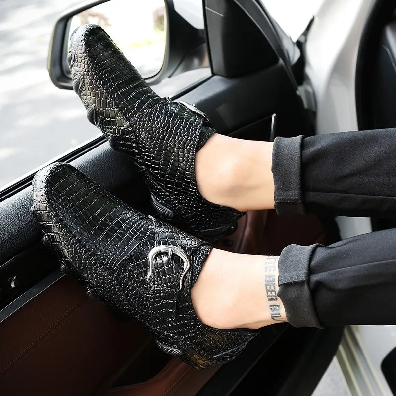 Mocassin Lavande Homme
