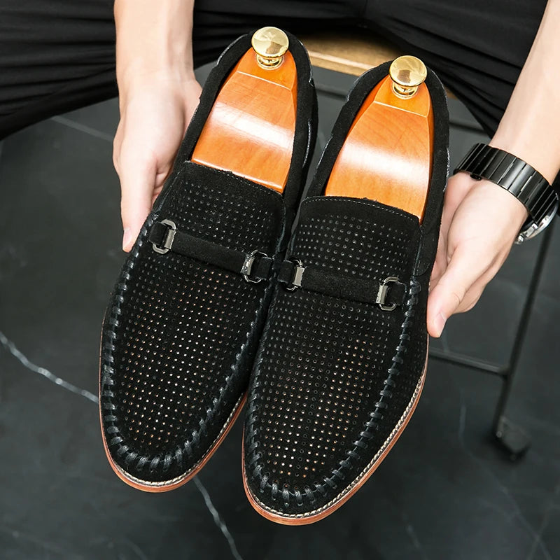 Mocassin Habillé Homme Noir