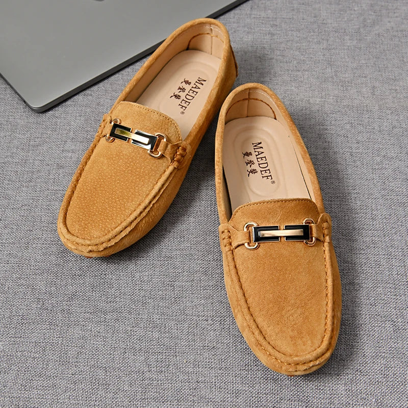 Mocassin Bleu Nuit Homme