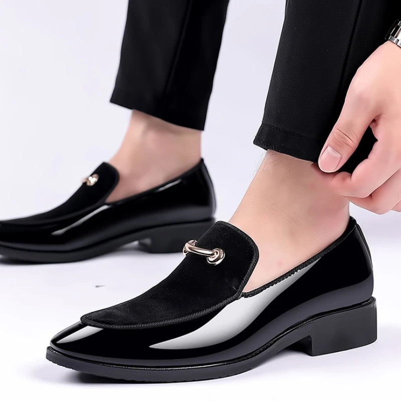 Mocassin Habillé Homme Grande Taille