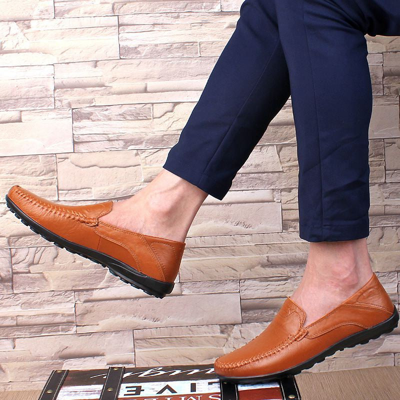 Mocassin Camel Homme