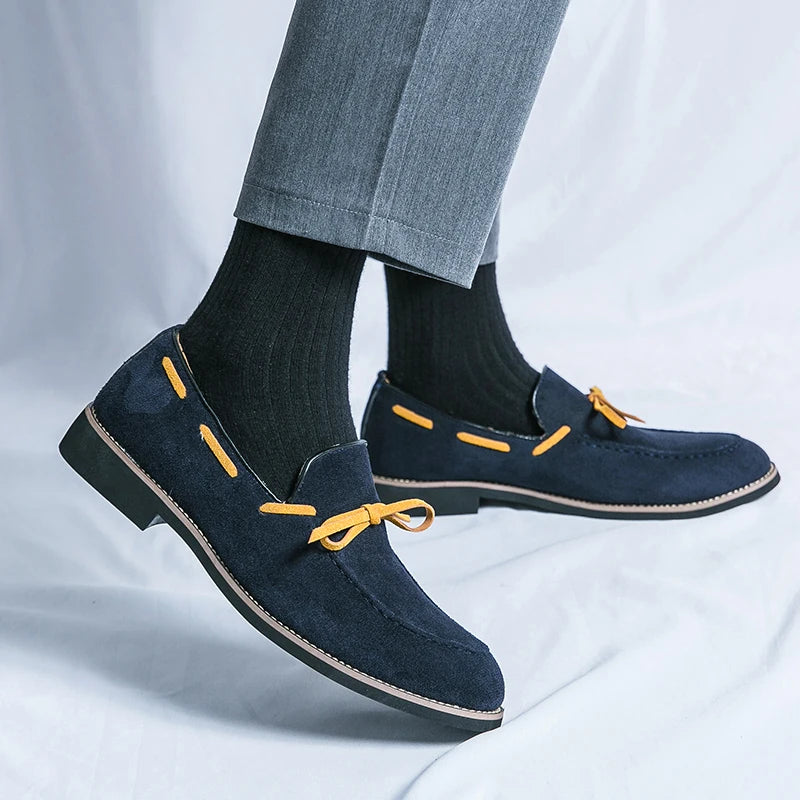 Mocassin Penny Homme Vert