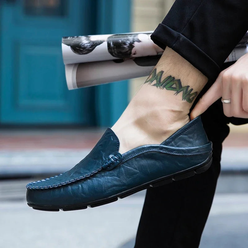 Mocassin Bateau Homme Noir